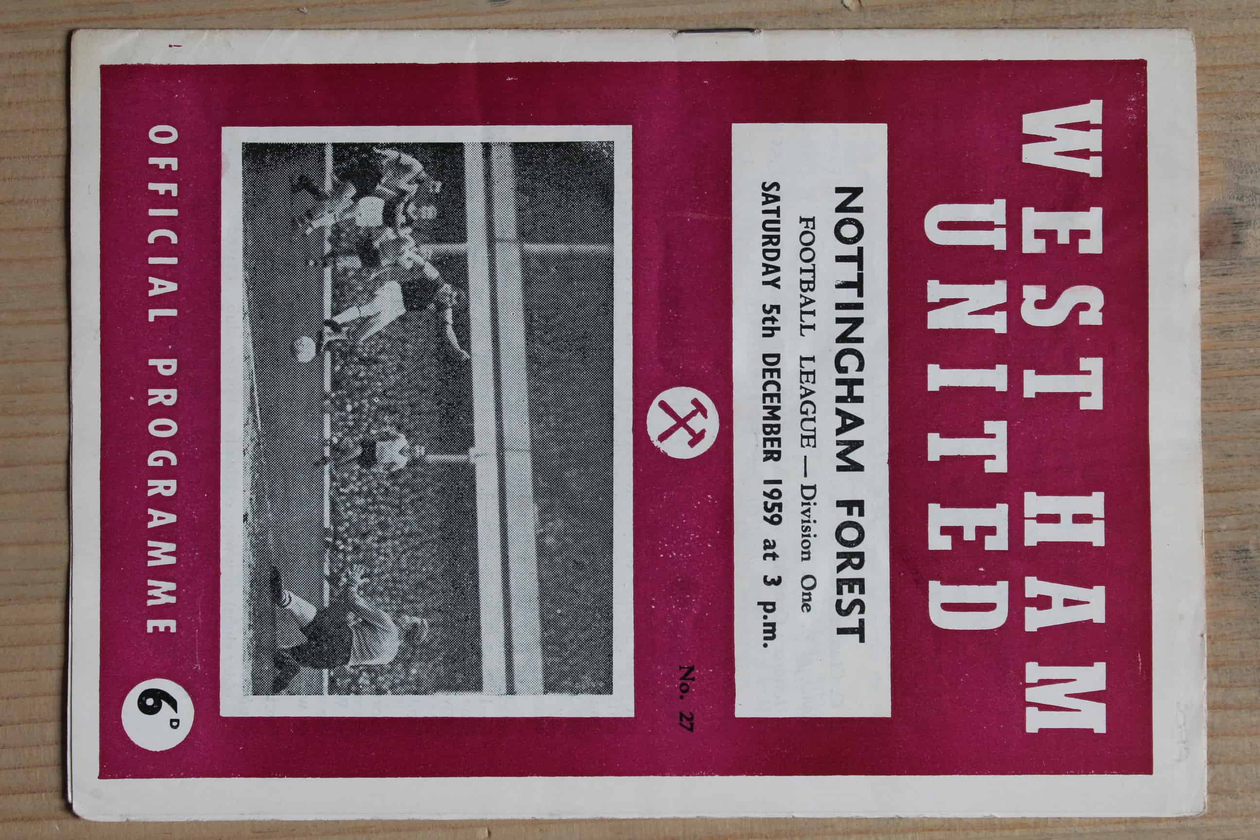 West Ham United FC v Nottingham Forest FC